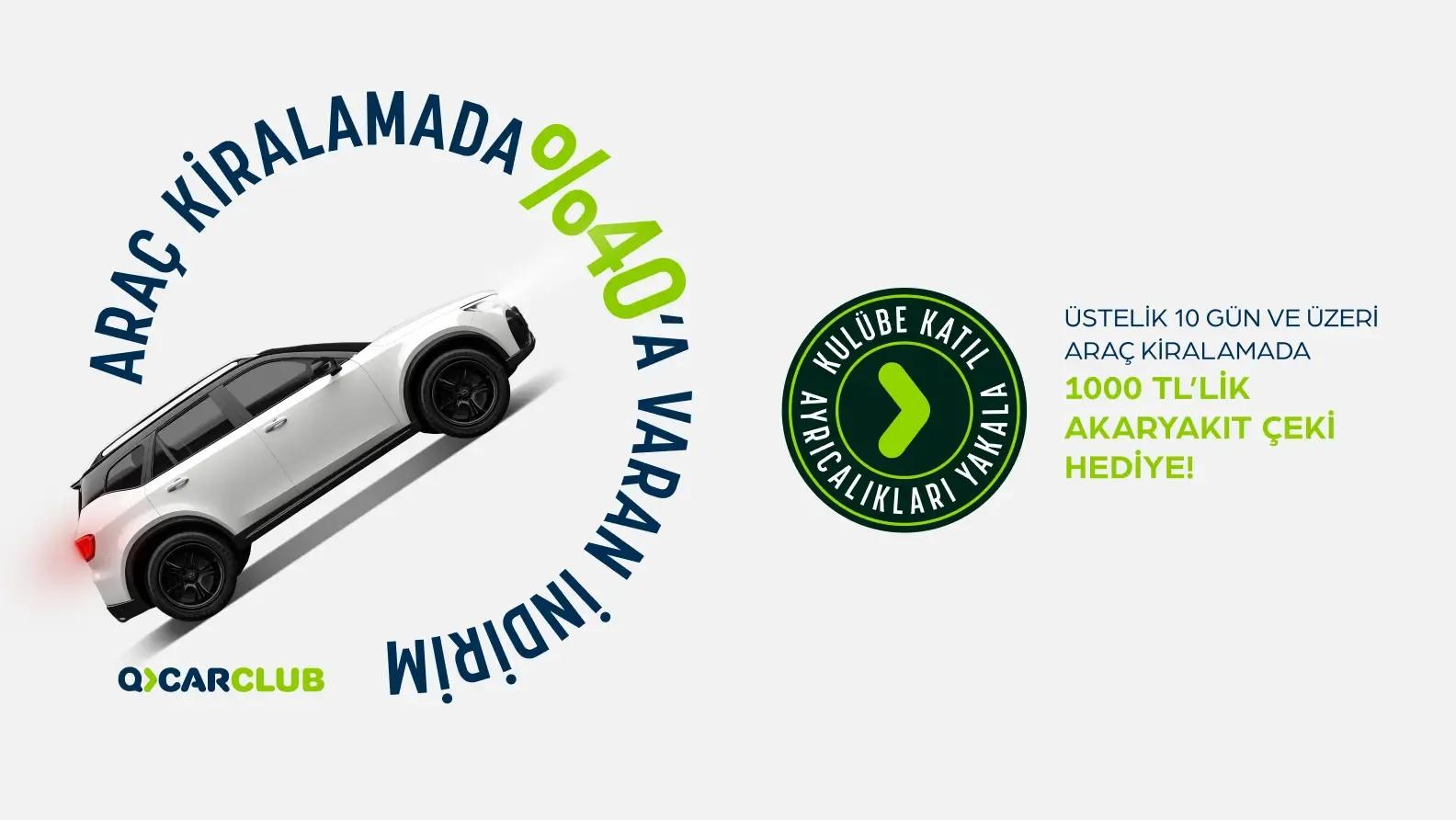 QCAR Club Üye İndirimi!