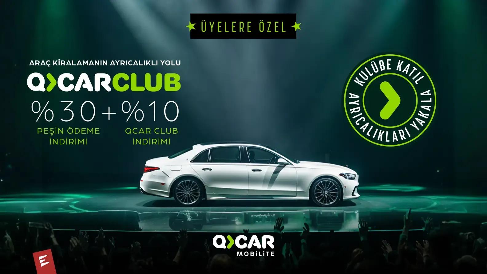 QCAR Club Üye İndirimi!