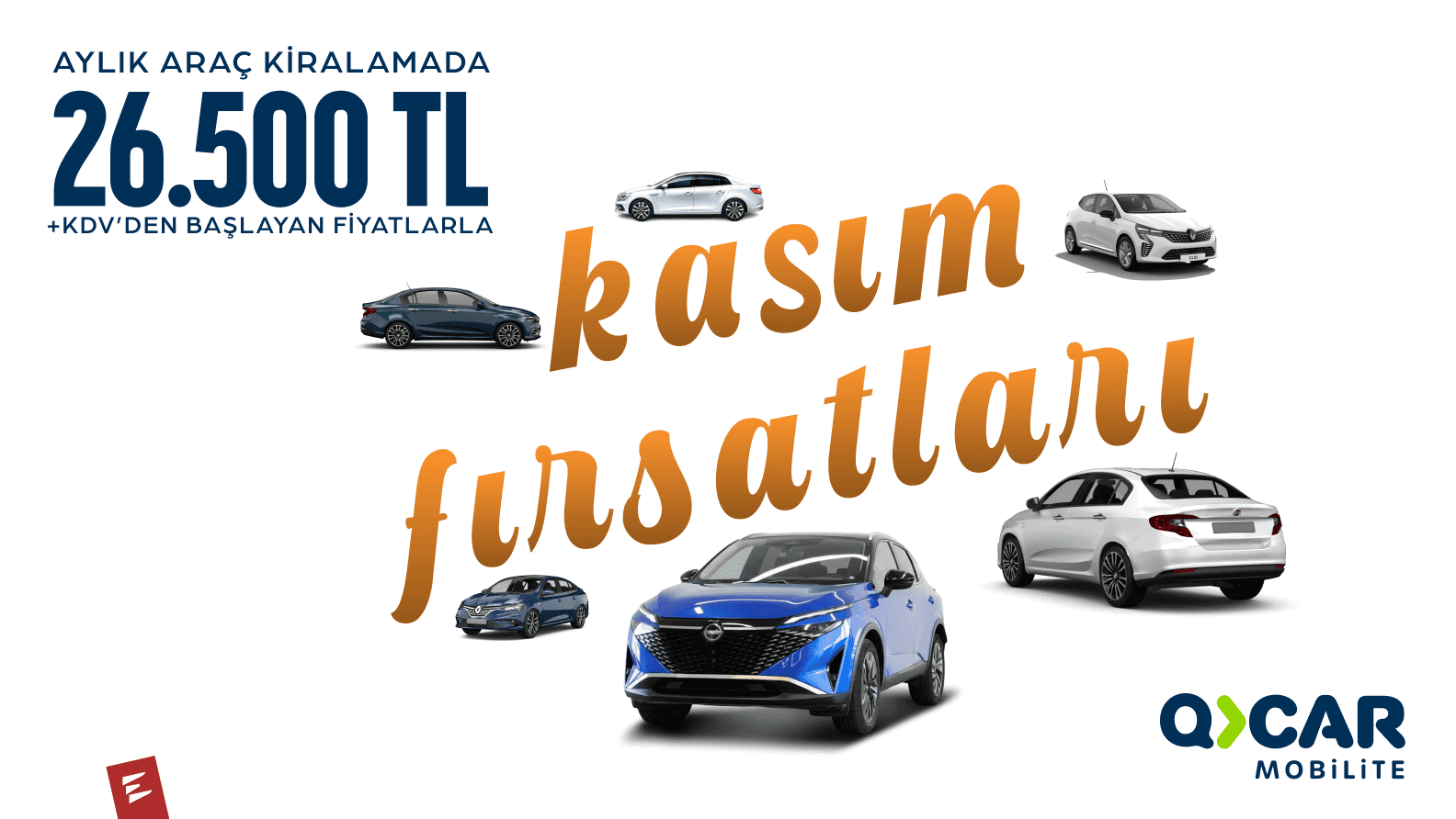 Aylık Kiralamalarda Kasım Ayı Fırsatları